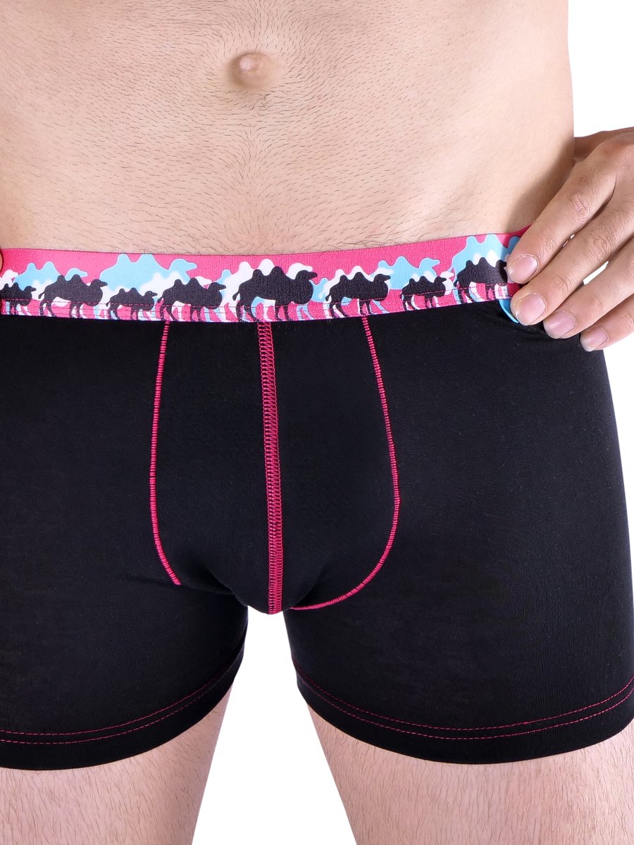 Unabux Boxershorts JAMES FLAMINGO Mix