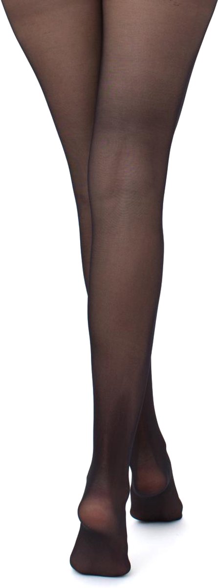 Giulia - Infinity 15 denier - Dunne panty met koeleffect - Zwart – Large