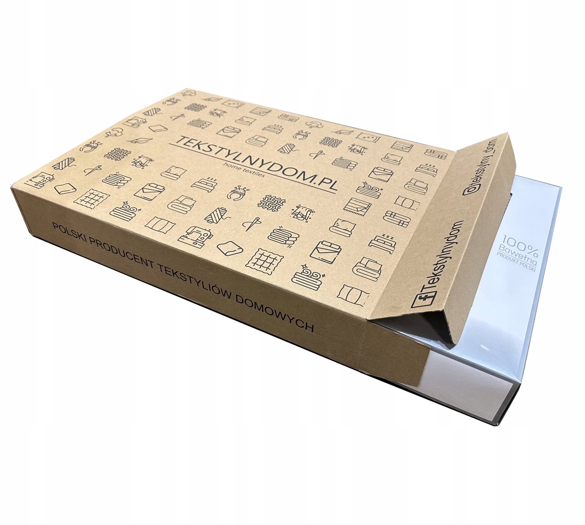 KONEY - Handdoekenset 2-delig - 2 x 70 x 140 cm - Ecru, Beige - met borduring Vrouw & Man - in geschenkdoos