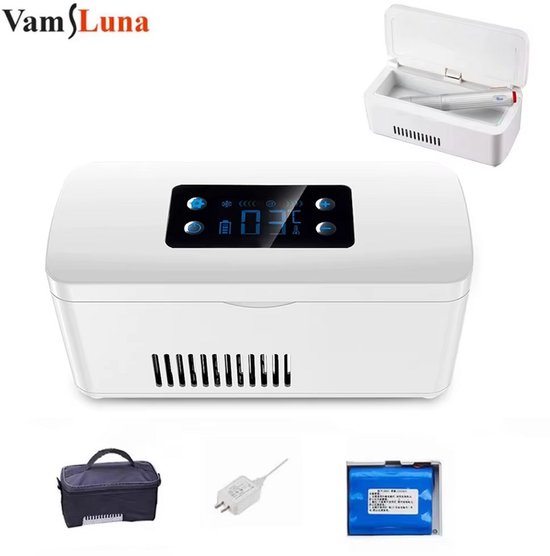 JOYNEXTBUY - Insuline Koeler - Draagbare Medicijnkoeler met LED Temperatuurdisplay - Oplaadbare Koelbox voor Insuline en Medicatie van Joynextbuy — afbeelding 2