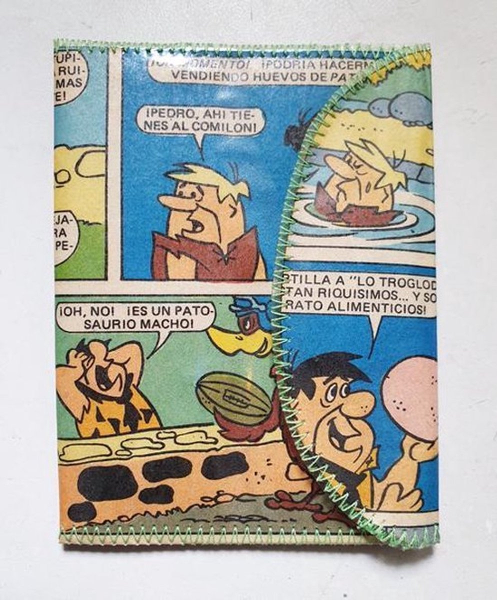 Toetie & Zo Handgemaakte Portemonnee Strip6, OV kaarthouder