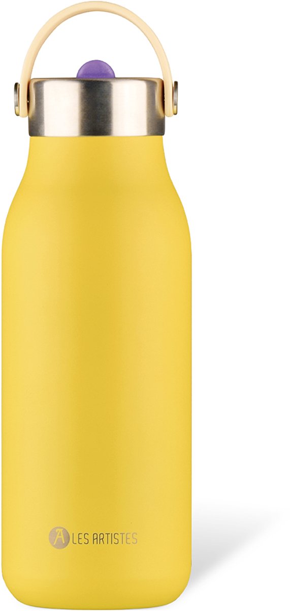 Les Artistes Paris -Drinkfles - Thermosfles 2.0 - 1000ml - Sunbeam - met geïntegreerd rietje