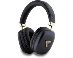 Guess PU Leather 4G Triangle Logo Headphone - Geschikt voor Bluetooth Smartphones - Zwart