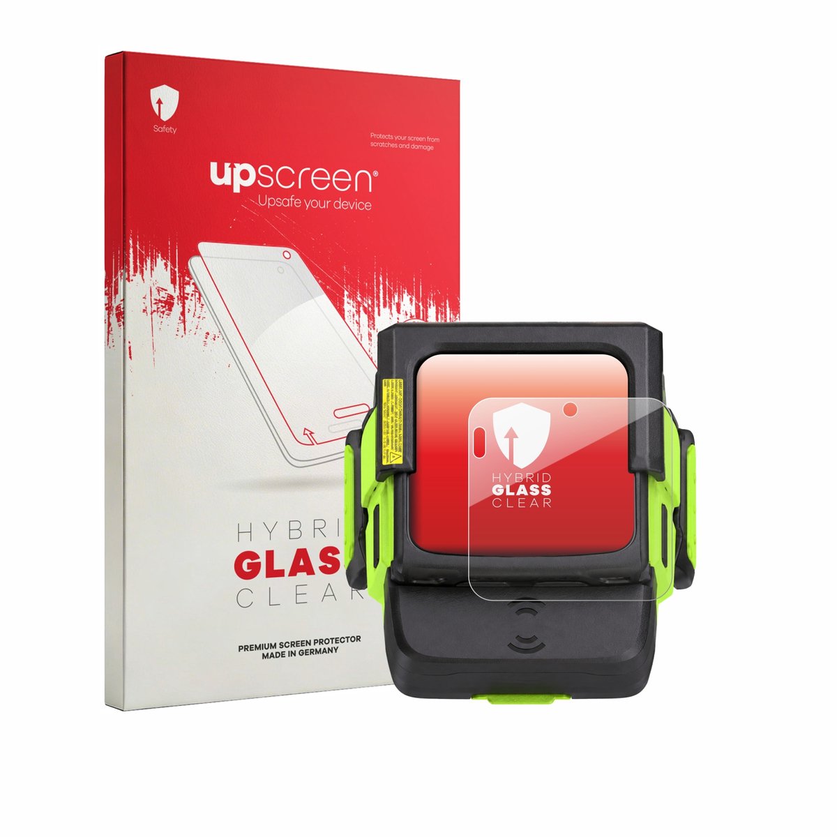 upscreen - Screenprotector voor Zebra WS501 - Folie Beschermfolie Beschermglas transparant