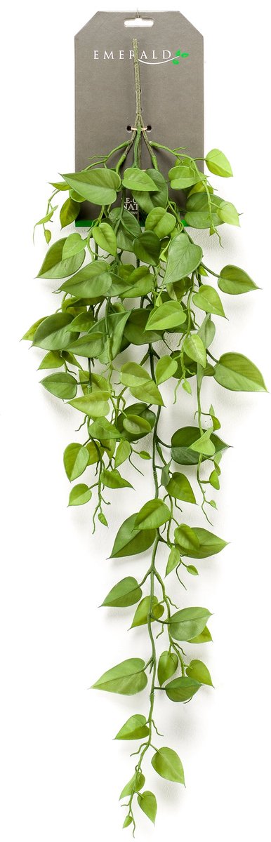 Emerald Kunst Klimplant Philondendron 90cm - Kunstplant voor binnen Groen