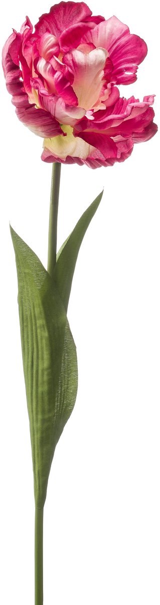 Emerald Kunstbloem Tulp Paris 66cm zachtroze - Kunstplant voor binnen