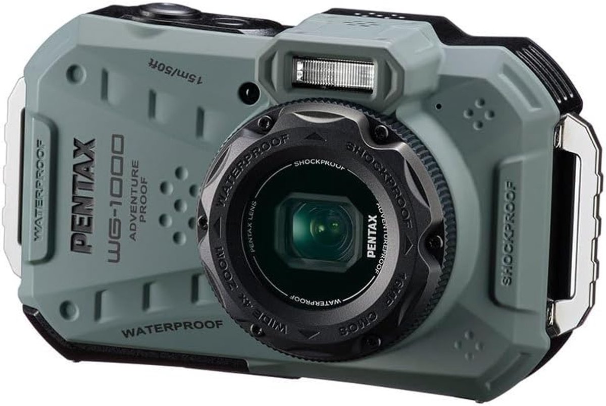 Digitale Camera Waterdicht tot 15 Meter – Compactcamera met 4x Optische Zoom, Schokbestendig en Stofdicht