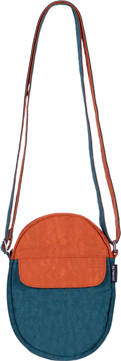 Nomii Healthy Back Bag Pocket Dark Teal/Pumpkin