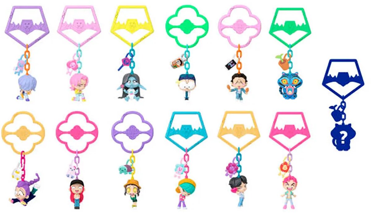 KPOP Demon Hunters mini verzamelbare sleutelhanger figuren — cadeau in Spellen & Speelgoed - foto 8