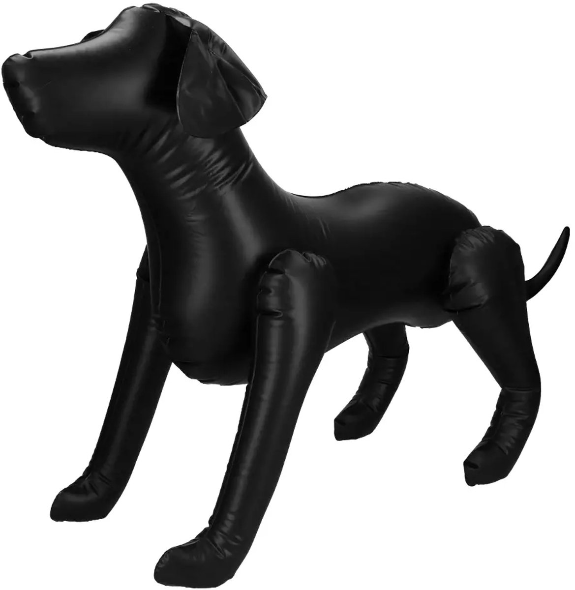 Hofman Animal Care Opblaasbare Hond - Zwart - Promotiedisplay