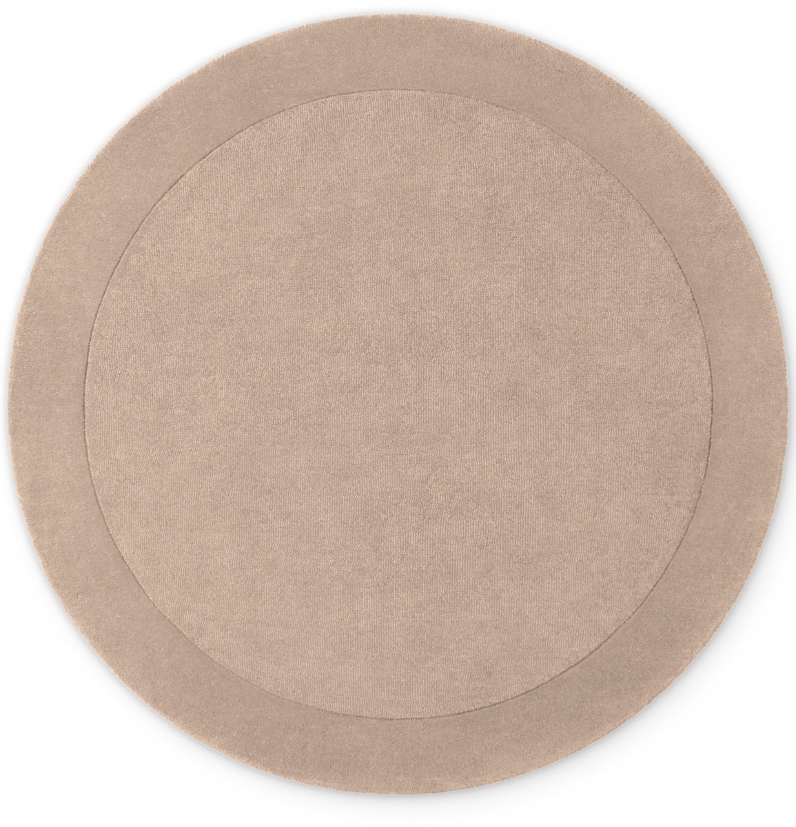 Villeroy & Boch - Rond wollen Vloerkleed - Kivi - Beige - Laagpolig Tapijt - Ø 200 cm