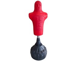 Vrijstaande bokspop - rood - medium - schuim met hoge dichtheid