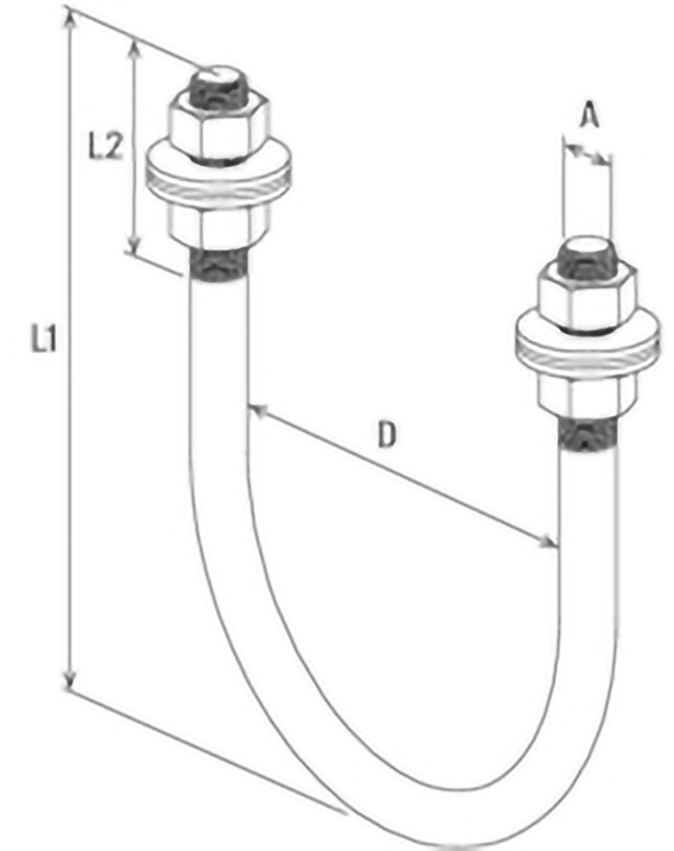 Fischer buisbeugel massief FMFPSU 50 (50 st.) - 547933