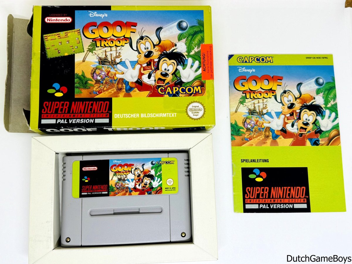 Super Nintendo / SNes - Goof Troop - NOE