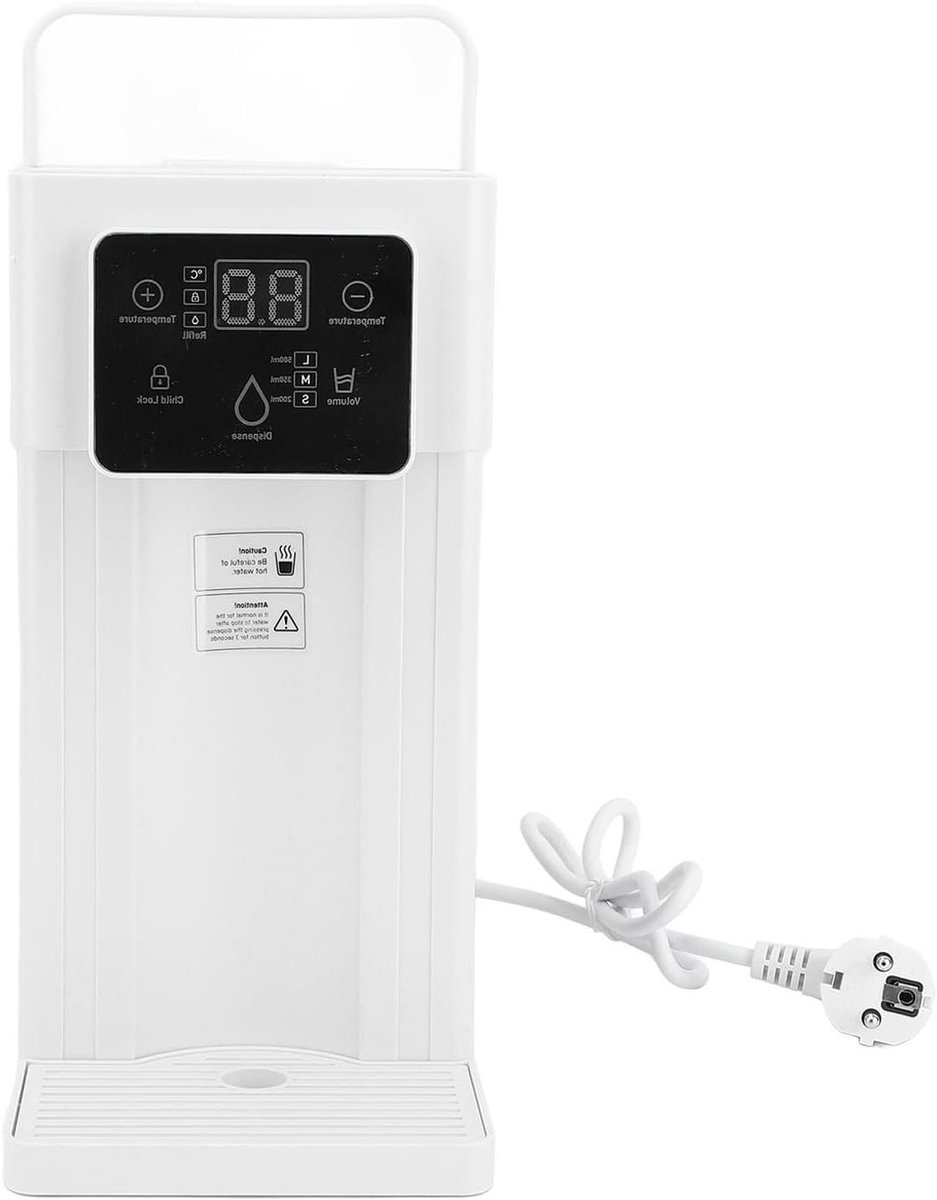 Heetwaterdispenser - Elektrische Ketel - Snel Drankjes Maken - 7 Temperatuurinstellingen - 3L Watertank - Wit