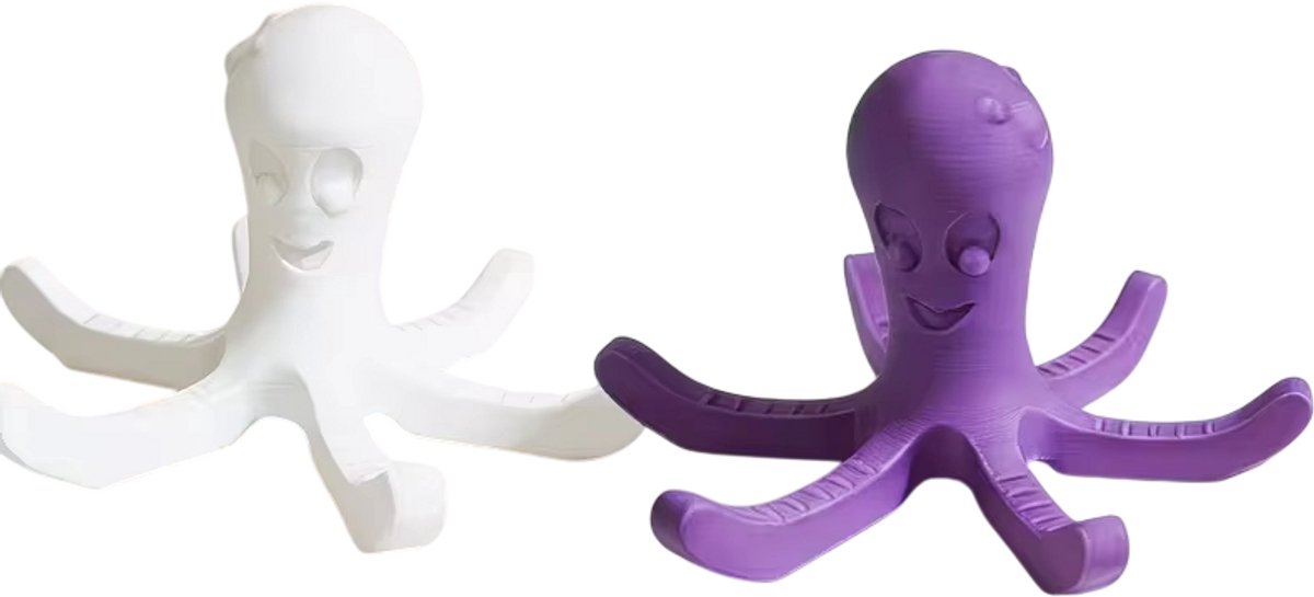 2x Drinkfles Droogrek – Universele Flessen Droogrek met Luchtcirculatie, Ruimtebesparend Flessenrek voor Keuken, Babyflessen en Waterflessen - Wit en Paars