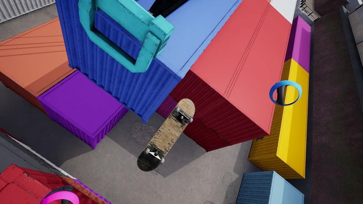 SnelShoppen - VR Skater Game voor PS VR2 - Urban Skate-ervaring, 7 Omgevingen, XP, Medailles, Trophies, VR Skater Shop