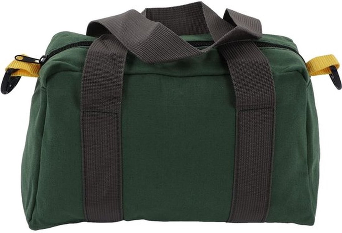 Gereedschapstas Waterdicht - Canvas Draagtas - Brede Mond - Heavy-Duty - Multitooltas - Sterk Draagvermogen - Werktas