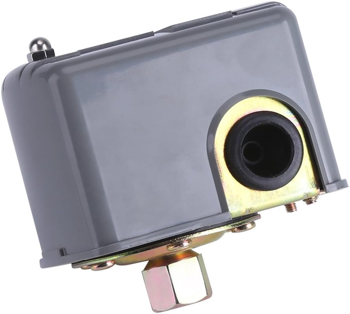 SnelShoppen - Drukschakelaar Waterpomp 40-60 Psi - Verstelbare Zelfaanzuigende Tuinpomp - 110V-230V - 1/4F Ingang - Tuin, Irrigatie, Watervoorziening