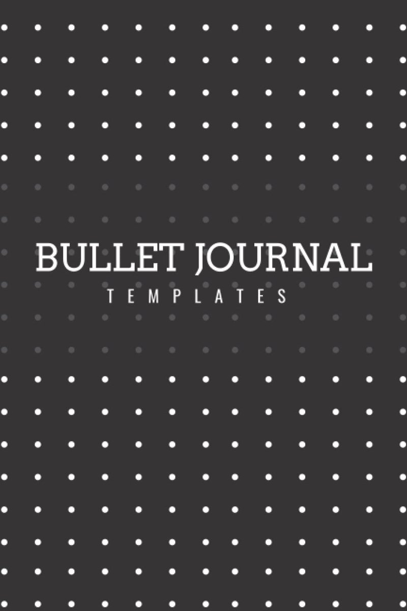 SnelShoppen - Bullet Journal Templates - Creatieve ideeën voor journalling, plan agenda, notities, 50 pagina's, A4 formaat, multicolor, perfect voor s