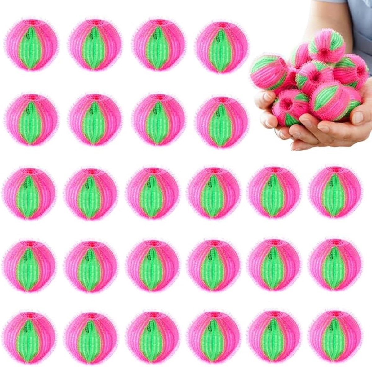 SnelShoppen - 24 Pcs Dierenharen Verwijdering Wasmachine Ballen, Herbruikbare Lint Balls, Lintvrije Wasballen voor Verwijderen van Huisdierenharen, Ny