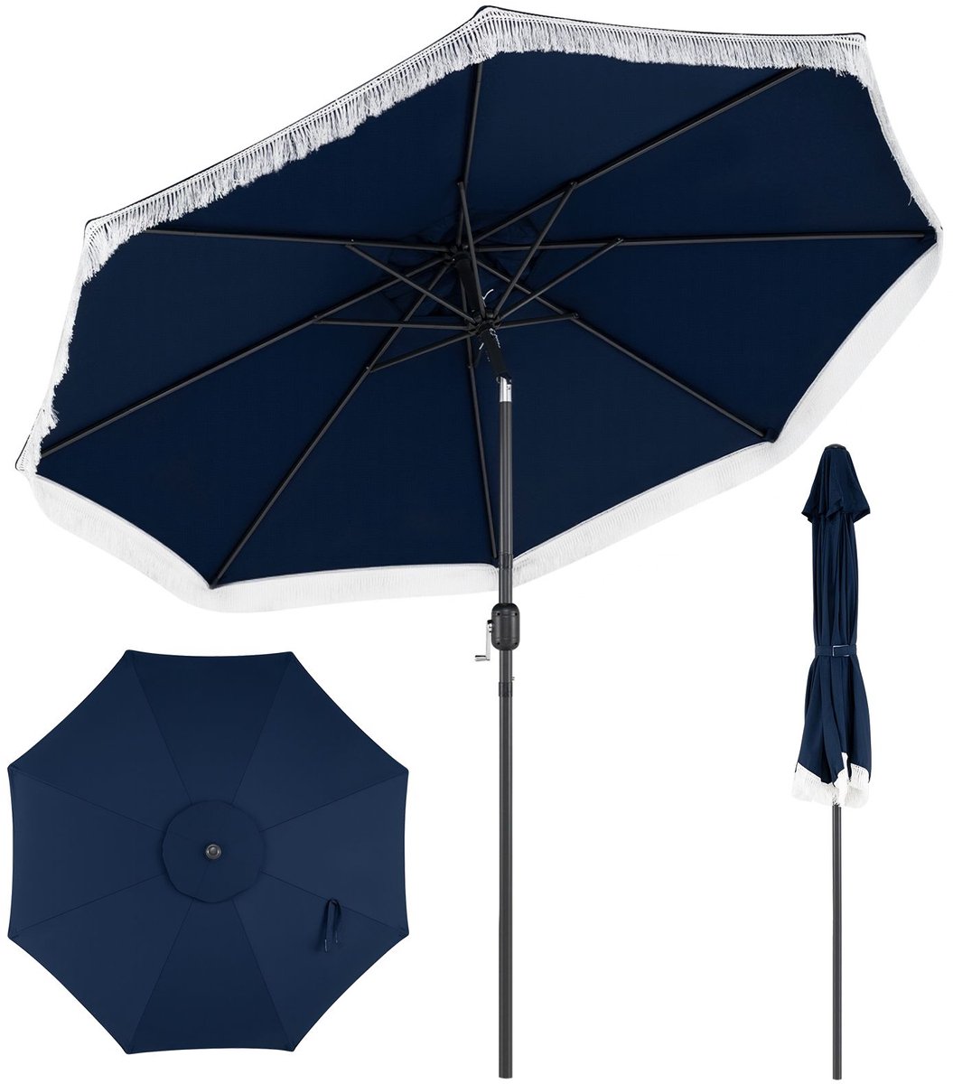 Parasol – Waterdicht & UV-beschermend – Kantelbaar – Luxe Zweefparasol voor Tuin - Balkon of Terras – Weerbestendig