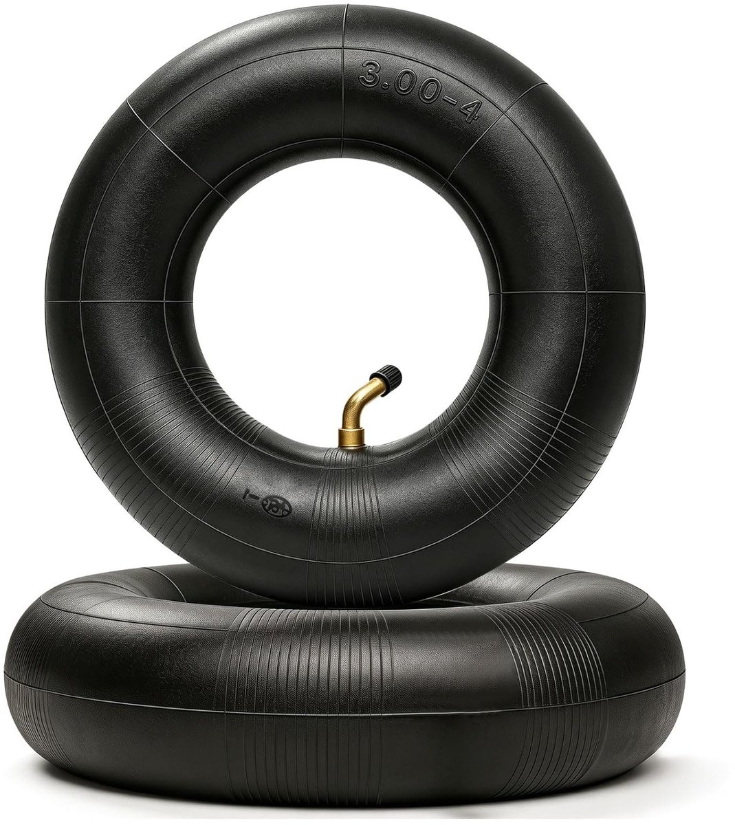 Set van 2 vervangende slangen 3.00-4 voor steekwagenwielen, 260 × 85 mm, ideaal voor transport en opslag