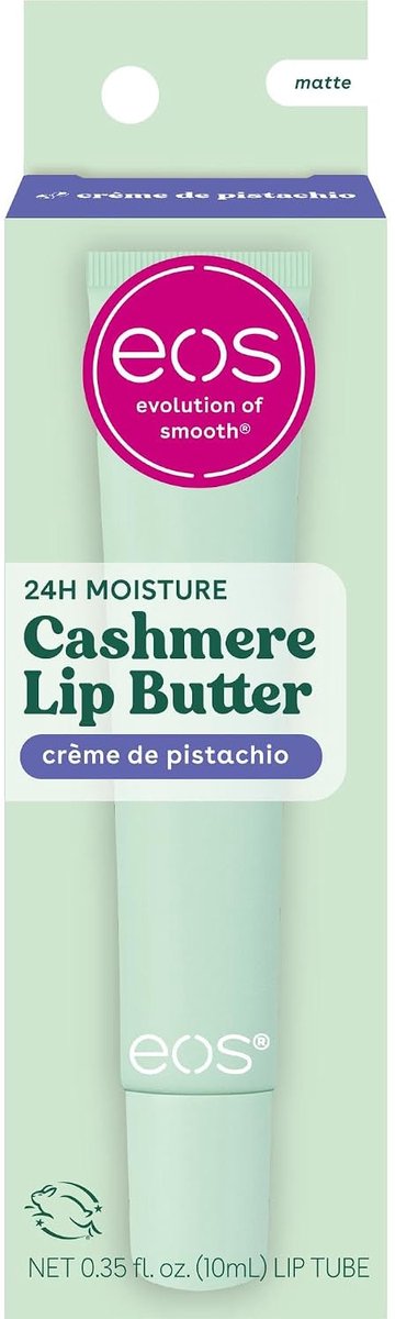 eos Crème de Pistachio Peptide Lip Butter met hydraterende sheaboter, 10ml