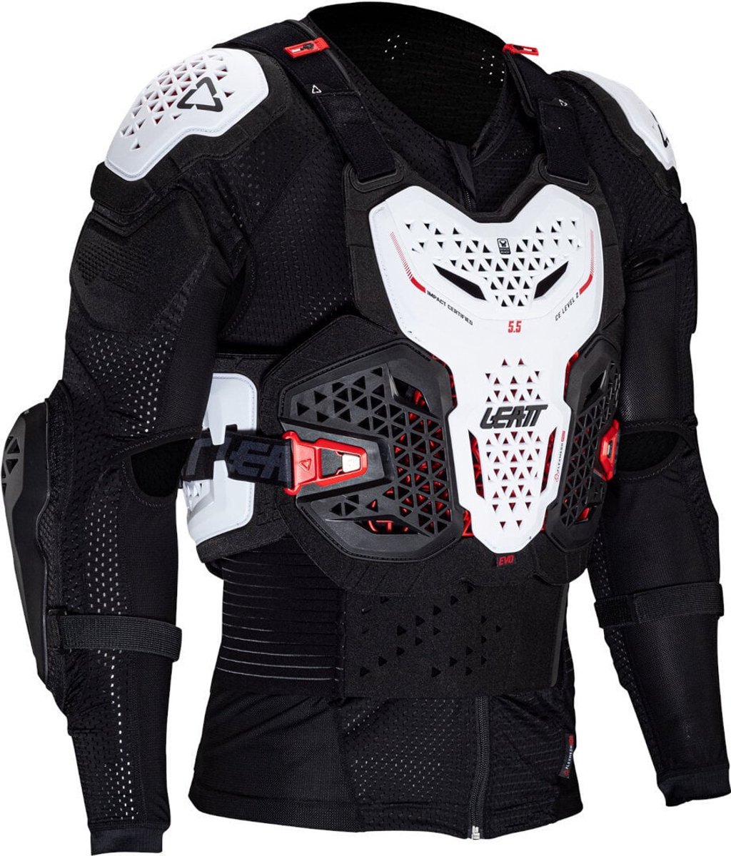 Leatt Body 5.5 EVO Witte Protector Jas -
