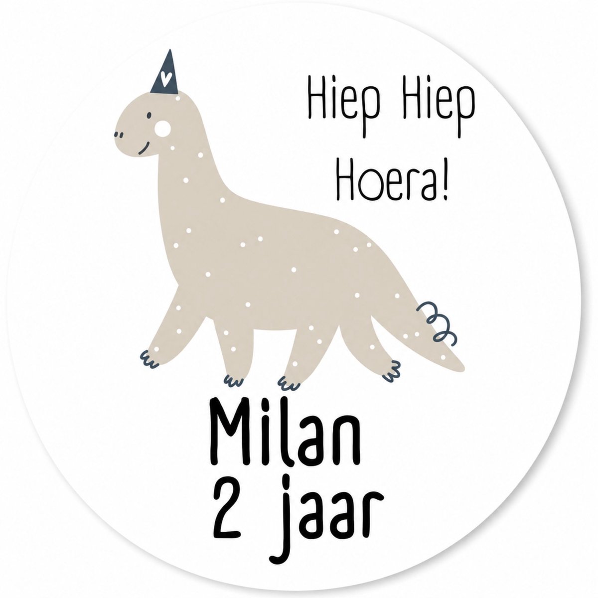 Dinosaurus Traktatiestickers | Naam en Leeftijd | 20 Stickers | Dino Verjaardag | Memories Are Timeless