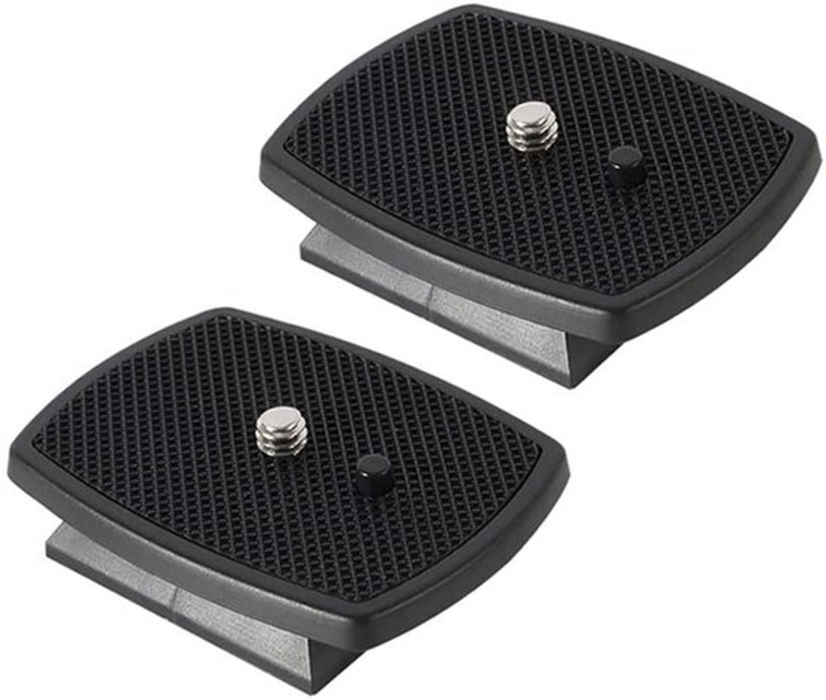 Snelkoppelingsplaat - 2 Stuks - Antislip Ontwerp - 1/4 Inch Schroef - Duurzaam ABS-Kunststof - Lichtgewicht 25 g - Snelwisselplaat