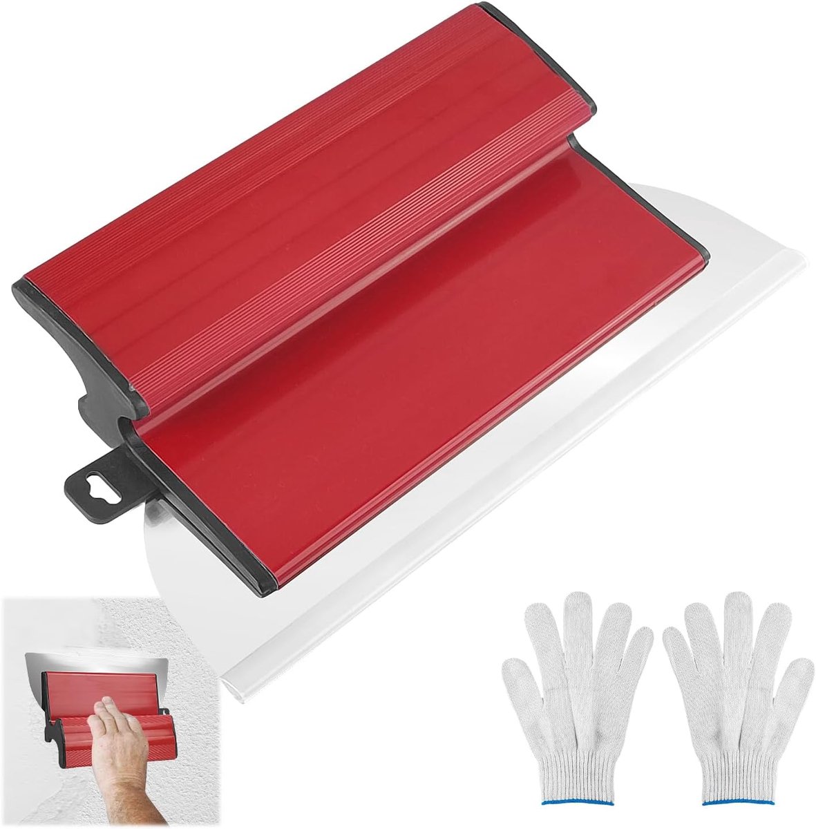 Vlakspatel set 0,5 mm - bi-flexibele messen - schraper voor plamuurmassa - ideaal voor droogbouw - ShopVlot