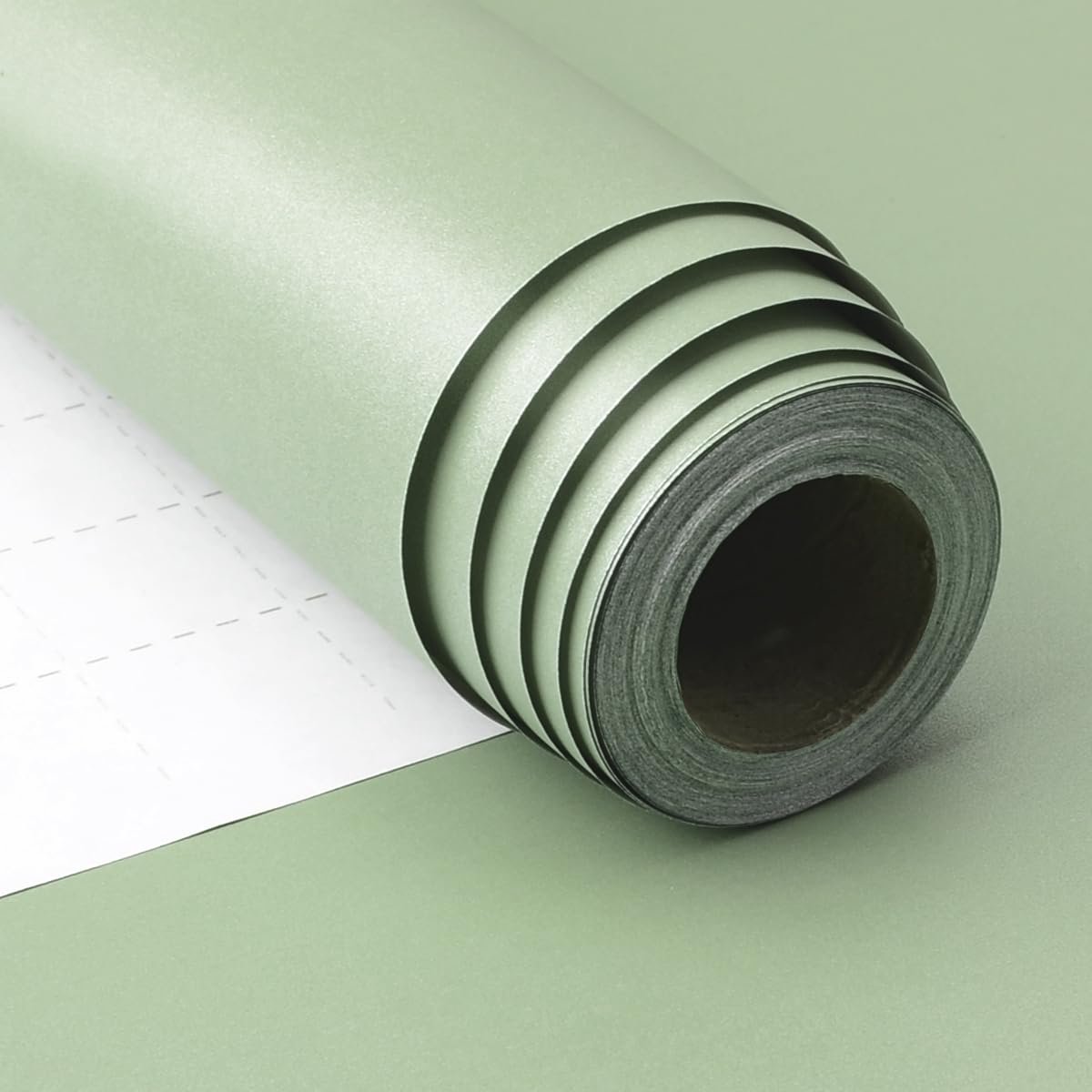 SnelShoppen - Groen Cadeaupapier 43 cm x 10 m - Inpakpapier voor Kerstmis, Verjaardag, Bruiloft, Jubileum, Baby Shower - Kwalitatief Groen Inpakmateri