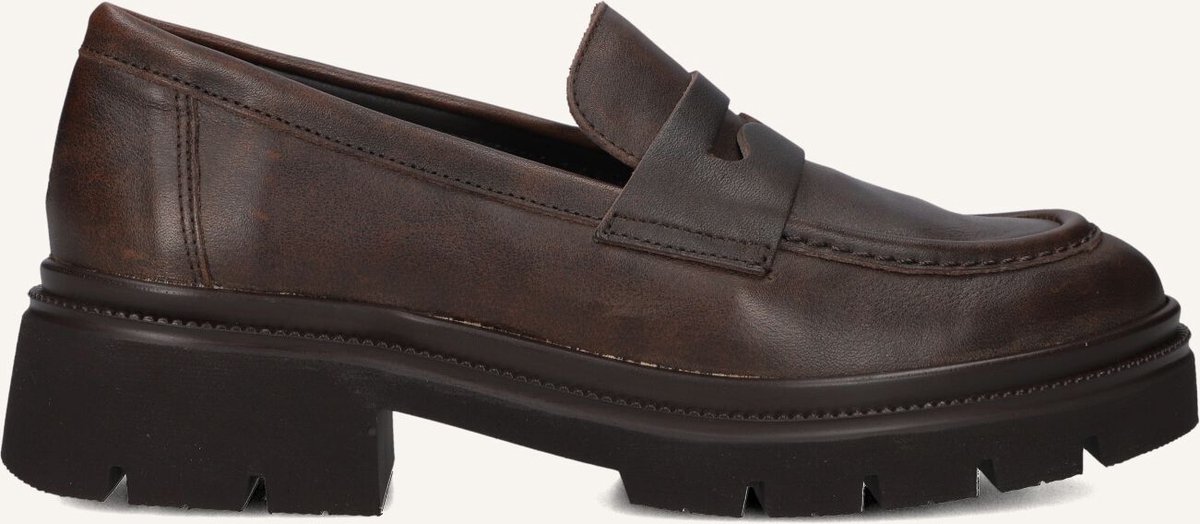 CTWLK Eva Loafers Dames - Instappers - Bruin - Maat 37