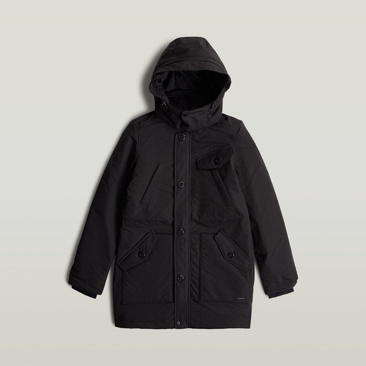 G-Star Vodan parka wmn Dames Spijkerjassen Zwart