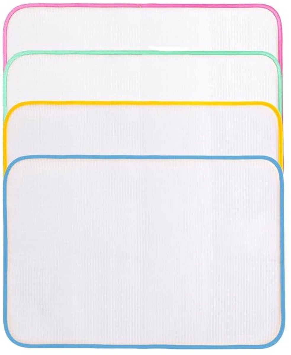 Strijkdoek Hittebestendig - 4 Stuks - Gaasdoek - Beschermend - Strijkmat - Afmetingen 60 x 40 cm