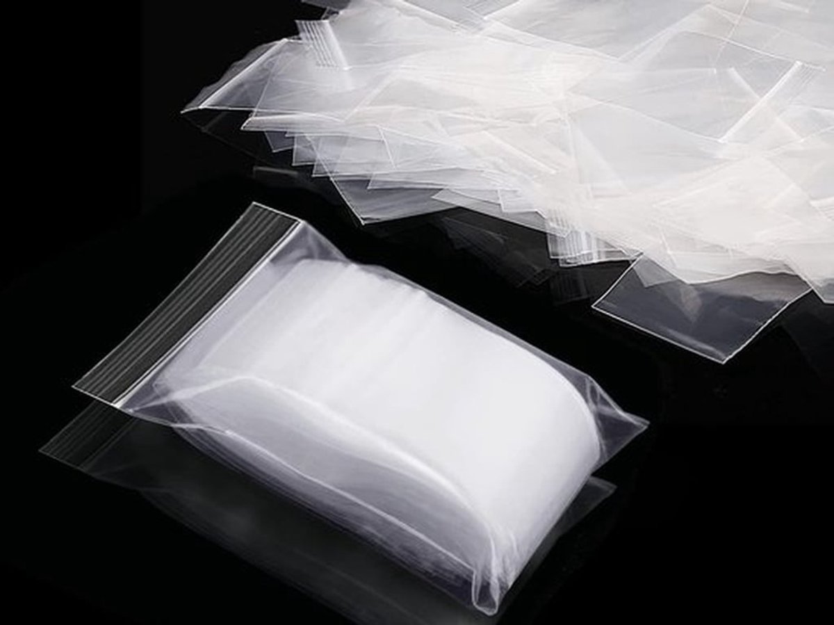Ziplock Bags 600 Stuks - Herbruikbare Plastic Zakjes - 6x4 cm - Transparante Opbergbakjes - Sluitbare Pouches - Schone Bewaring - Opbergzakjes
