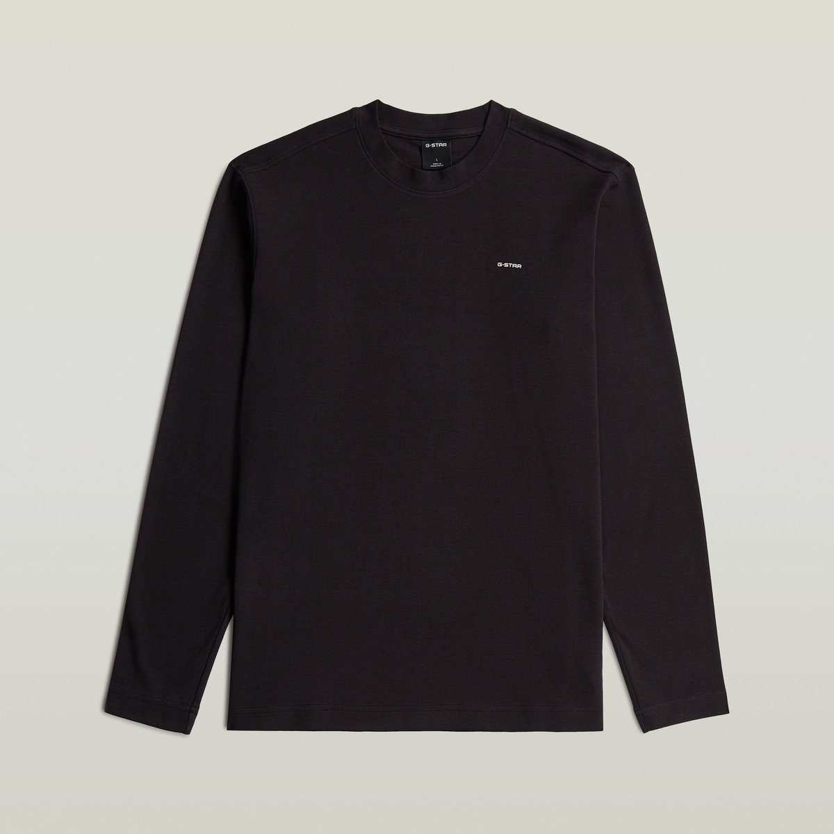 G-Star True regular r t ls Heren T-shirts Zwart