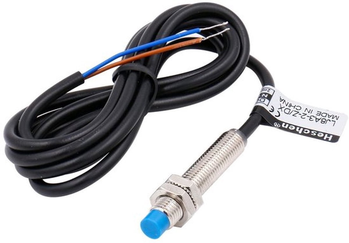 - Inductieve Nabijheid Sensor - M8 Schakelaar - Normaal Gesloten Type - 2 Draad - 10-30VDC - Geschikt voor Geautomatiseerde Machines