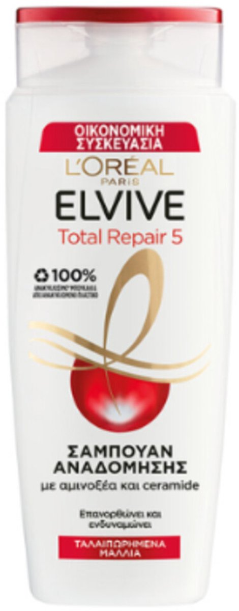 L'Oréal Shampoo Τotal Repair 5 - 6 x 700 ml - Voordeelverpakking