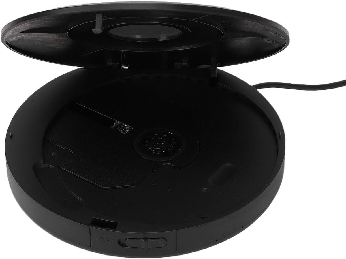 Externe CD-speler - Auto Muziekspeler - Muziek Afspelen - Draadloze Bluetooth - 21 x 20 x 5 cm - Zwart