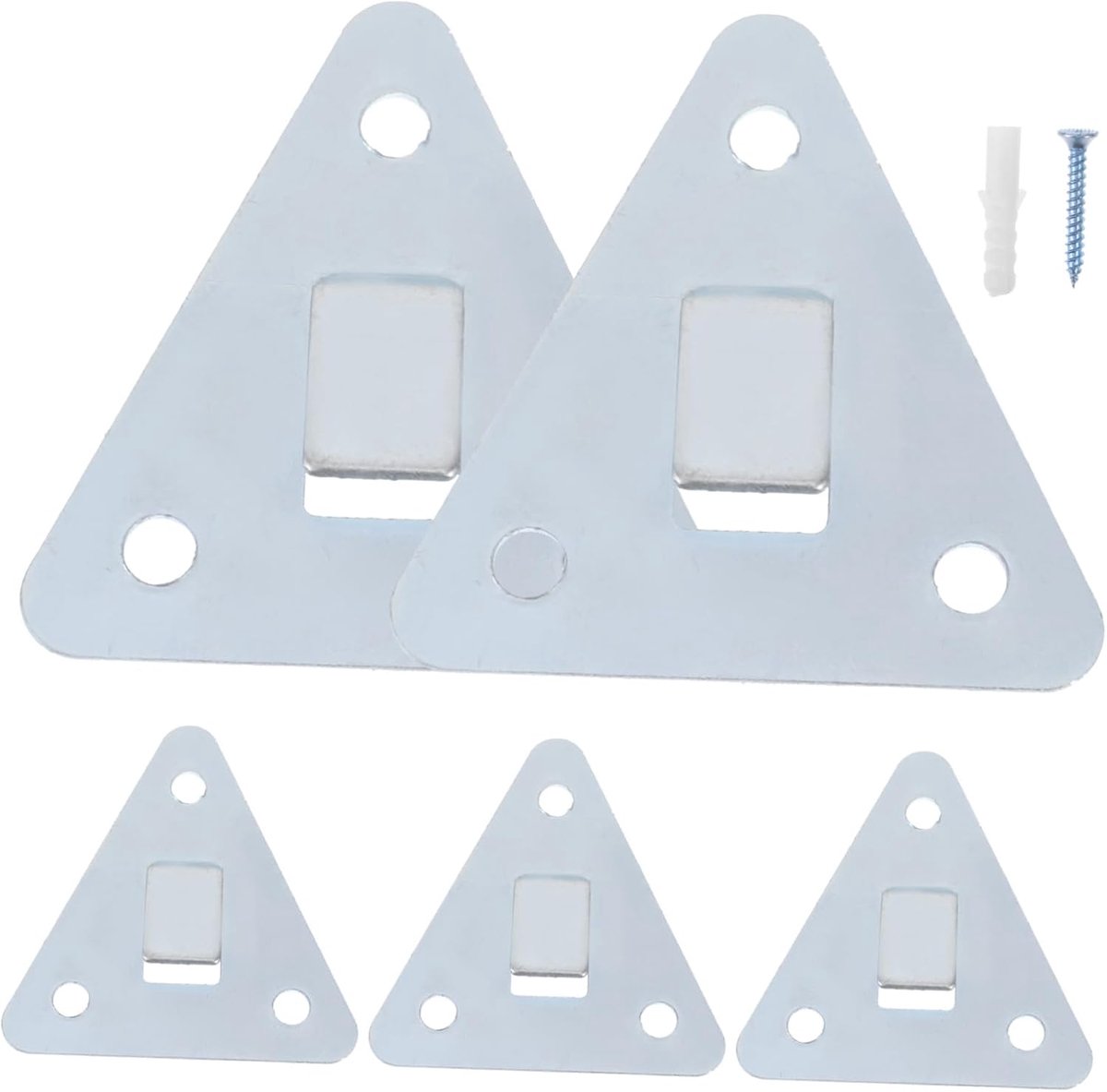 Brandblusser Montagehaak - Wandbeugel Houder - Veilige Bevestiging - Stevig Metaal - 5.7x5x1 cm - Zoals Afgebeeld