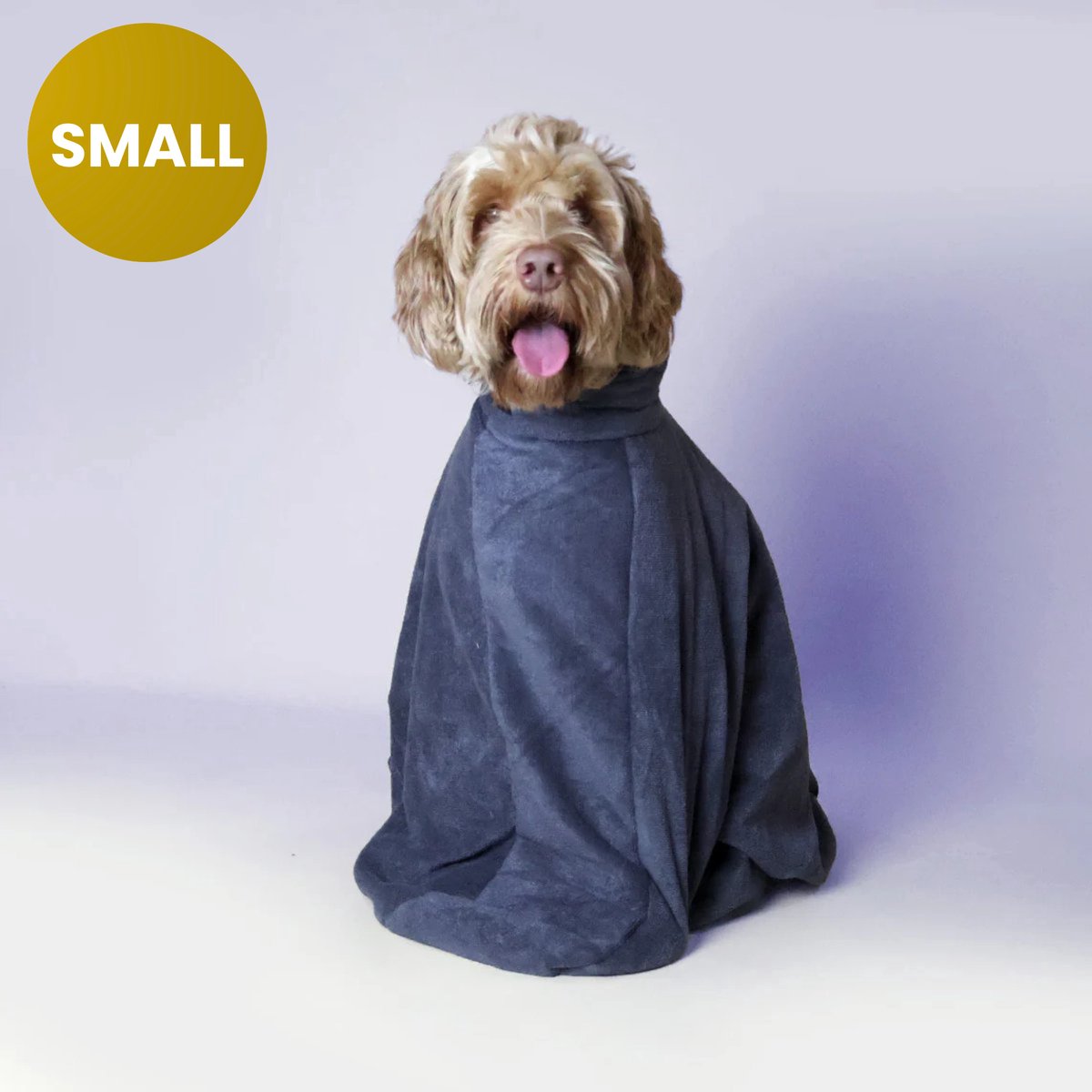 Furry Original® Honden Droogzak - Handdoek met Rits - Rustgevend Alternatief voor Droogdoek - Sneldrogend, Super Absorberend en Zacht - voor Kleine Hond - Pet Towel - Small - Verzorging & Kleding - Microvezel