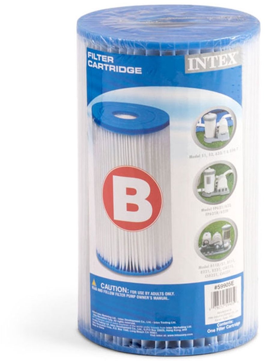 Intex Cartouche filtrante Type B