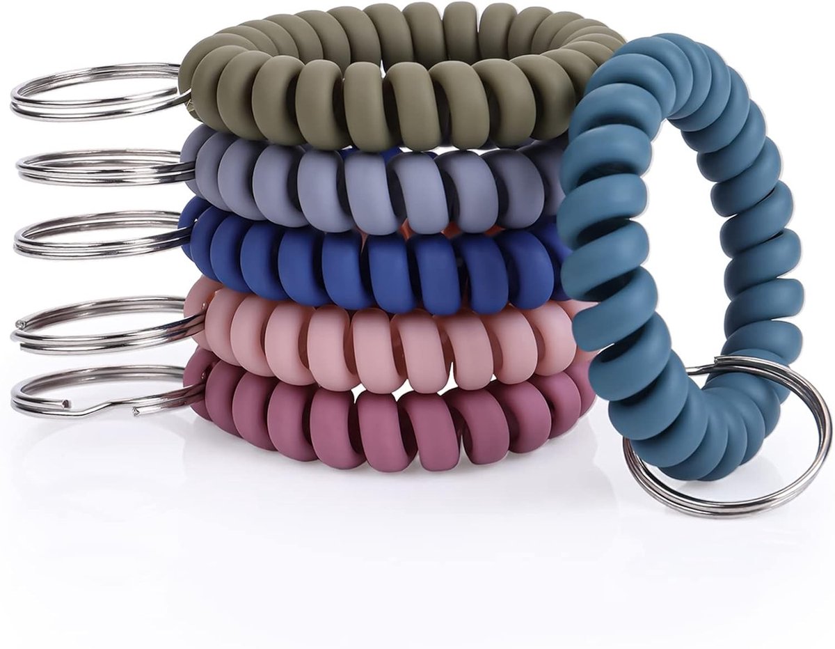 Wrist cap in 6 kleuren: grijs, grasgroen, lichtpaars, donkergrijs, lichtroze, roze, elastische spiraal, transparant, handlus voor extra grip en comfort