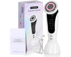 DERMAWAND: Huidverjongingsapparaat – SKINCARE 5 IN 1 - Facelift Apparaat Licht met EMS Therapie. Anti-age, egaliserend en huidzuiverend effect tegen acne.