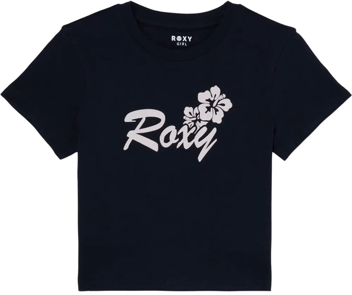 Roxy Baby One More T-shirt Met Korte Mouwen 12 Years Meisje Antraciet