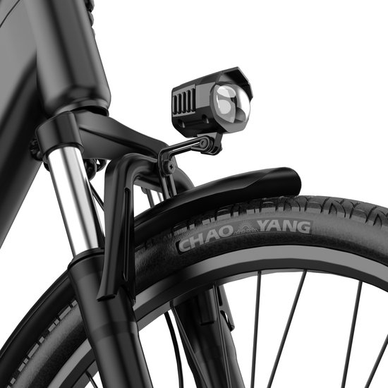Urlife E26 E-Bike - 26 inch - 60km actieradius - 250W motor - Carbon staal - zwart