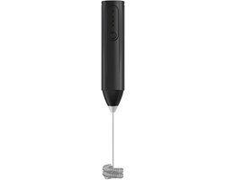 Melkschuimer Koffieschuimer - Drankmixer Garde - Koffie Drankjes Maken - Drie Snelheden Instelbaar - 22 cm Lengte - Zwart