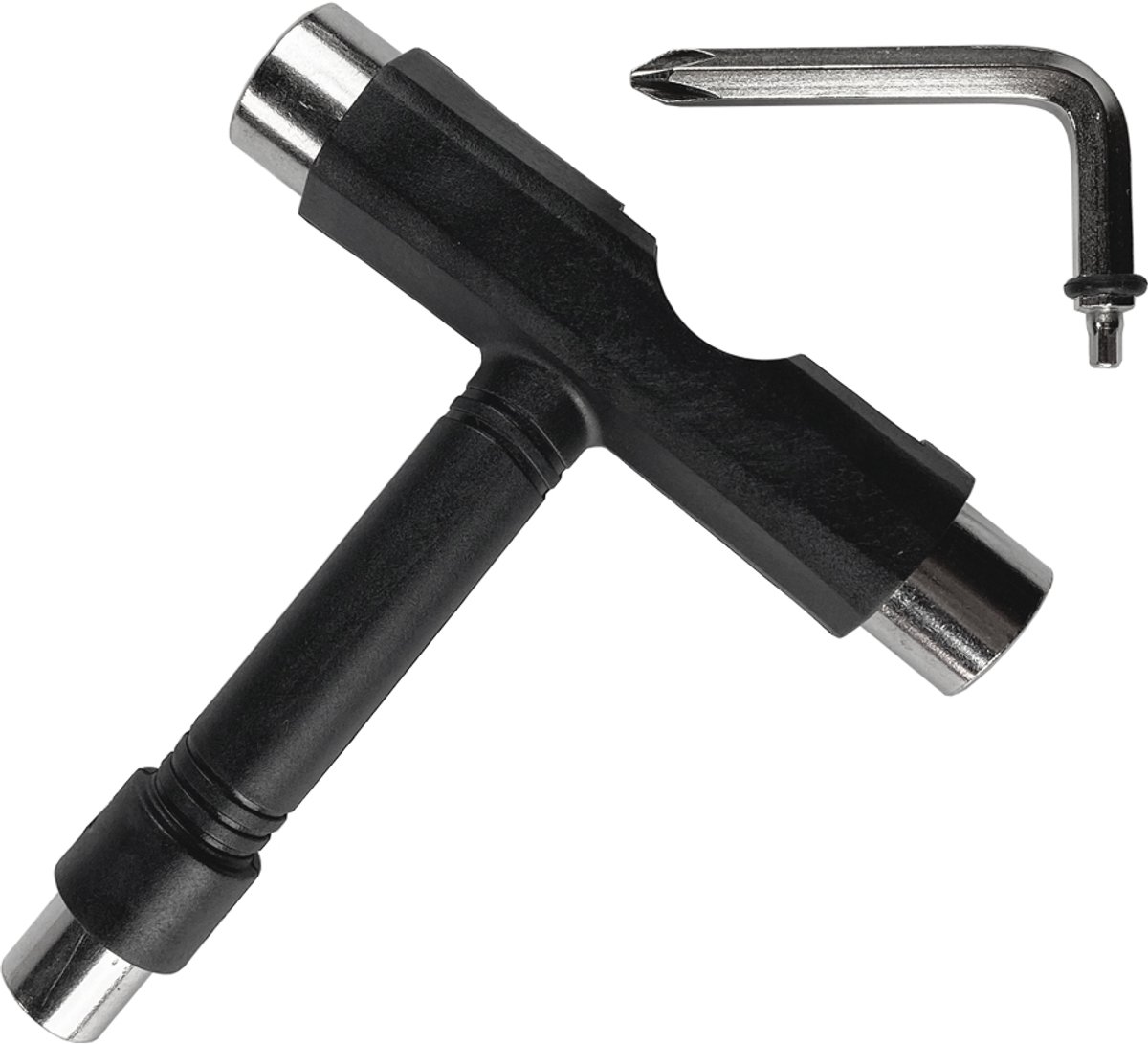 T-Tool skateboard tool Zwart